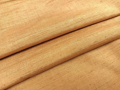 平和屋着物●上質な紬 色無地 赤香色 正絹 逸品 AAAY5947ph