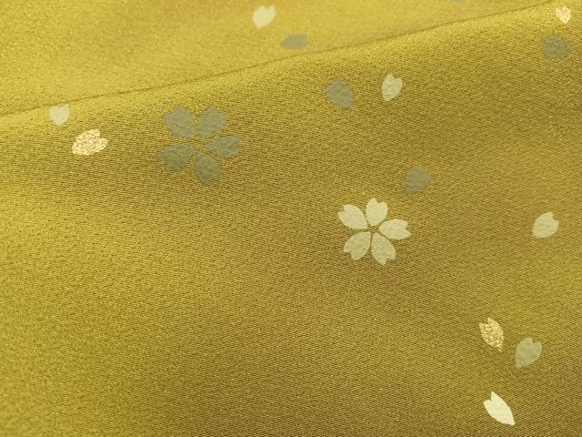 平和屋着物●訪問着 舞桜 梅幸色 やまと誂製 正絹 逸品 AAAY5969ph