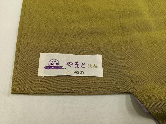 平和屋着物●訪問着 舞桜 梅幸色 やまと誂製 正絹 逸品 AAAY5969ph
