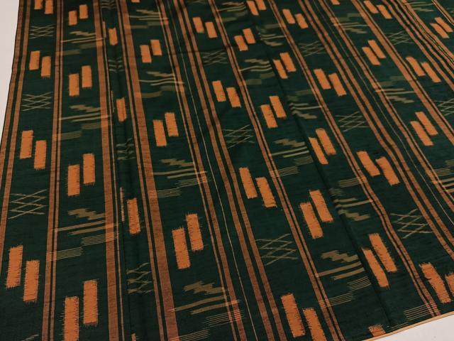 平和屋着物●上質な紬　間道　正絹　逸品　AAAY5980ph