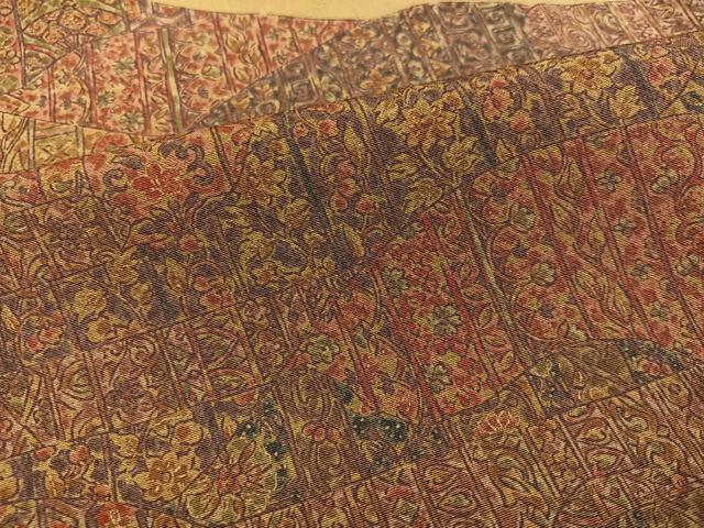 平和屋着物●訪問着 草花文 暈し染め 正絹 逸品 AAAY5982ph
