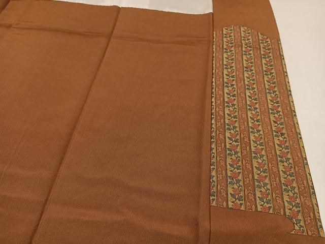 平和屋着物●訪問着 草花文 暈し染め 正絹 逸品 AAAY5982ph