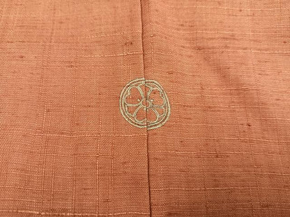 平和屋着物●本加賀友禅作家 談議所栄二監修 紬 伽羅色 正絹 逸品 AAAY5994ph