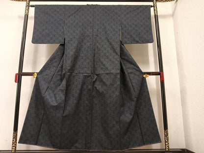 平和屋着物●本場大島紬 一元7マルキ 正絹 逸品 未使用 AAAY5995ph