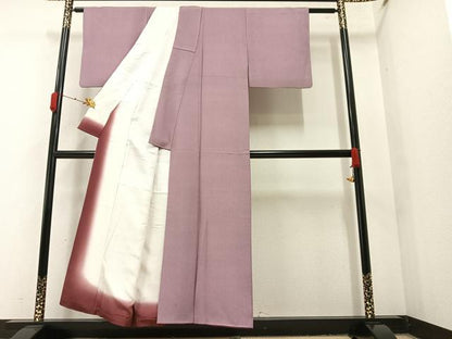 平和屋着物●江戸小紋 極小鮫小紋柄 正絹 逸品 AAAY6307ph