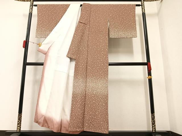 平和屋着物●訪問着　箔散らし　正絹　逸品　AAAY6341ph