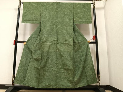 平和屋着物●本場染大島紬　霞文　正絹　逸品　AAAY6351ph