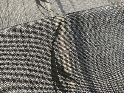 平和屋着物●上質な紬 群れ鳥間道 正絹 逸品 AAAY6353ph