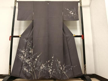 平和屋着物●訪問着 枝椿 正絹 逸品 AAAY6359ph