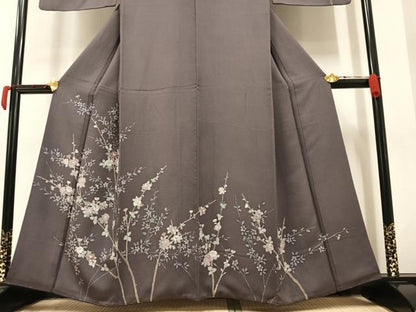 平和屋着物●訪問着 枝椿 正絹 逸品 AAAY6359ph