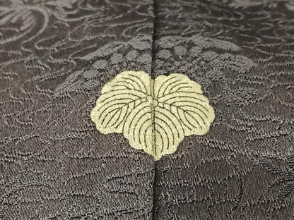 平和屋着物●訪問着 絞り 刺繍 吹き寄せ花文 金彩 正絹 逸品 AAAY6421zg