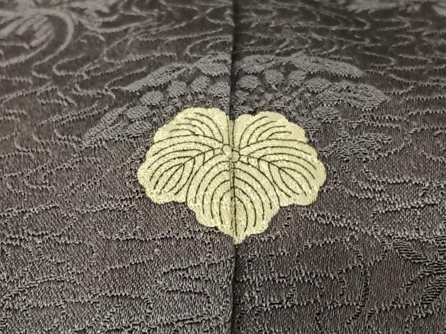 平和屋着物●訪問着 絞り 刺繍 吹き寄せ花文 金彩 正絹 逸品 AAAY6421zg