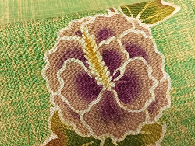 平和屋着物●訪問着 作家物 紬地 枝花文 正絹 逸品 AAAY6458zg