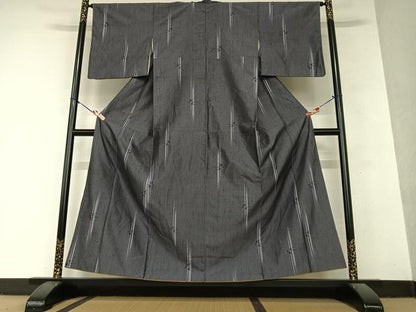 平和屋着物●訪問着　紬地　飛鳥文　正絹　逸品　AAAY6500zg