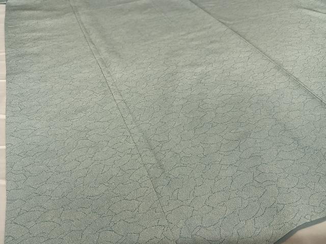 平和屋着物●伝統工芸士 保科祐彩 江戸小紋 地紙重ね文 正絹 逸品 AAAY6512zg