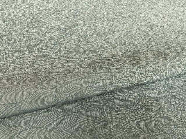 平和屋着物●伝統工芸士 保科祐彩 江戸小紋 地紙重ね文 正絹 逸品 AAAY6512zg
