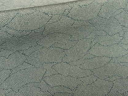 平和屋着物●伝統工芸士 保科祐彩 江戸小紋 地紙重ね文 正絹 逸品 AAAY6512zg