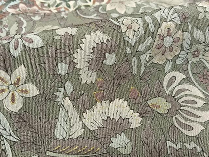 平和屋着物●訪問着 道長更紗花文 暈し染め 金彩 正絹 逸品 AAAY6515zg