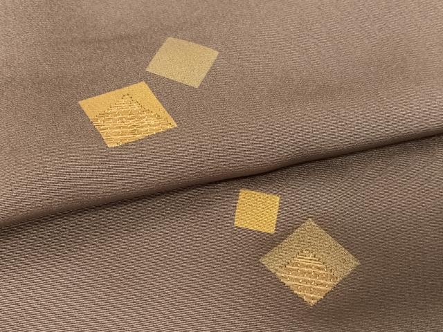 平和屋着物●訪問着 竹屋町刺繍 箔散らし 暈し染め 金彩 正絹 逸品 AAAY6561zg