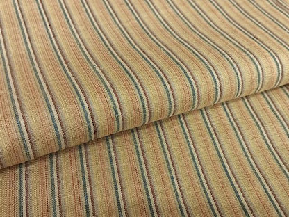 平和屋着物●上質な紬 縞 正絹 逸品 AAAY6562zg