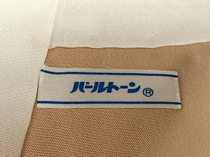 平和屋着物●江戸小紋　訪問着　鮫小紋柄　暈し染め　正絹　逸品　AAAY6573zg