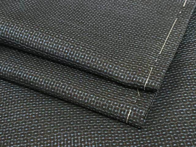 平和屋着物●男性　本場大島紬　アンサンブル　100亀甲　総詰　正絹　逸品　未使用　AAAY6592zg