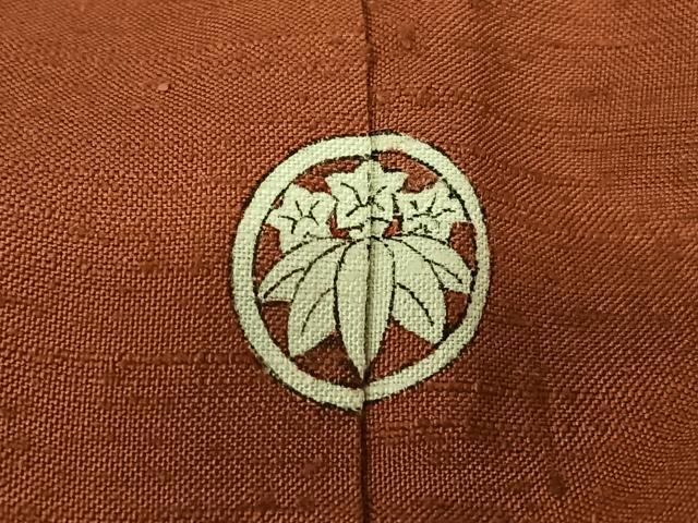 平和屋着物●上質な紬 色無地 蘇芳色 正絹 逸品 AAAY6594zg