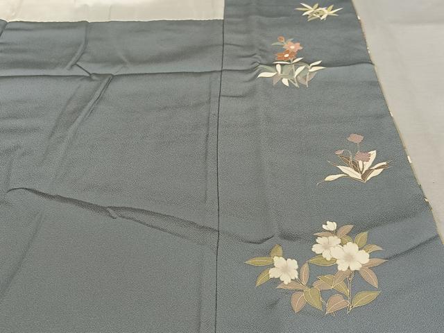 平和屋着物●訪問着 源氏香花文 暈し染め 金彩 正絹 逸品 AAAY6611zg