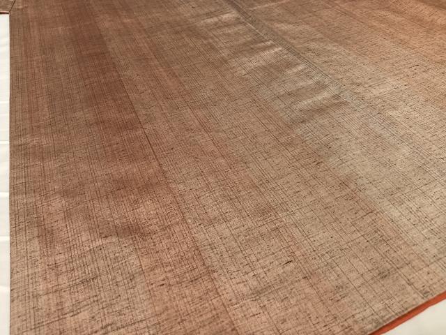 平和屋着物●上質な紬 縞 正絹 逸品 AAAY6613zg