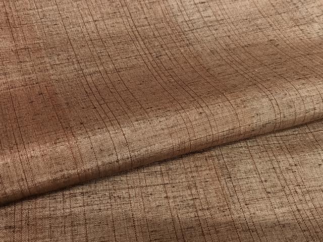 平和屋着物●上質な紬 縞 正絹 逸品 AAAY6613zg