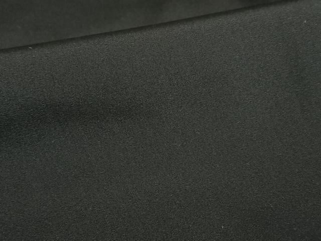 平和屋着物●男性 黒紋付 羽織・長襦袢(袷)セット 正絹 逸品 AAAY6649zg