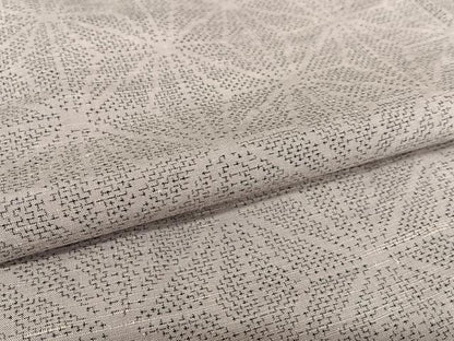 平和屋着物●結城紬　麻の葉文様　正絹　逸品　AAAY6657zg