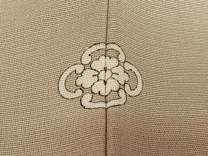 平和屋着物●訪問着 友禅 地紙草花文 金彩 正絹 逸品 AAAY6659zg