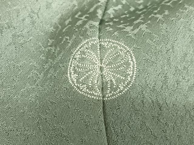 平和屋着物●訪問着 駒刺繍 絞り 草花文 暈し染め 金彩 正絹 逸品 AAAY6676zg