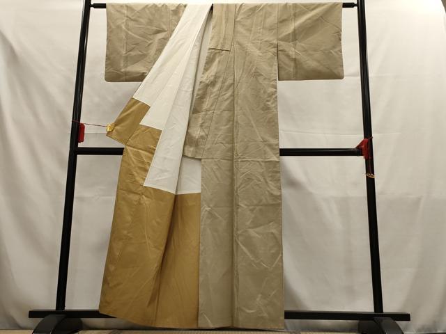 平和屋着物■上質な紬　立涌間道　正絹　逸品　AAAY7078iu