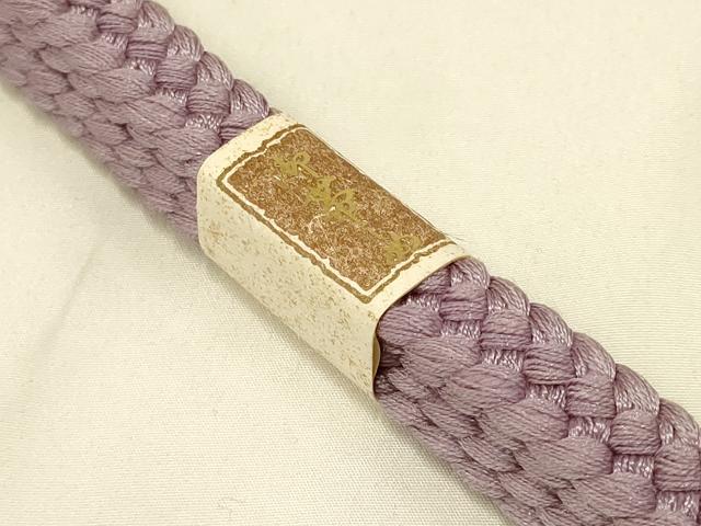 平和屋着物●和装小物　帯締め・帯揚げセット　草木染　伊賀組紐　正絹　逸品　未使用　AAAY7091ay