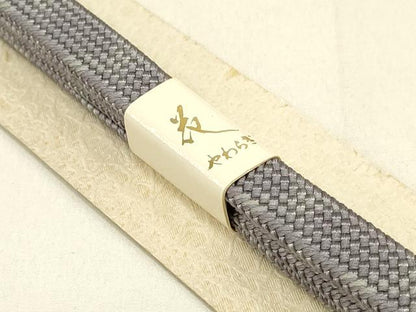 平和屋着物●和装小物　帯締め・帯揚げセット　市松模様　暈し染め　正絹　逸品　未使用　AAAY7104ay