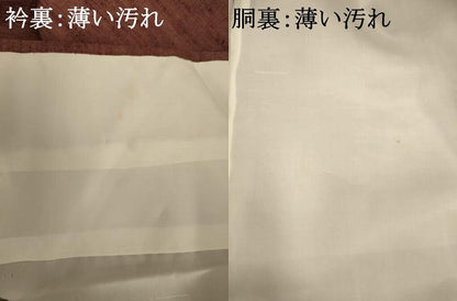 平和屋着物■上質な紬 霞文 正絹 逸品 AAAY7191fw