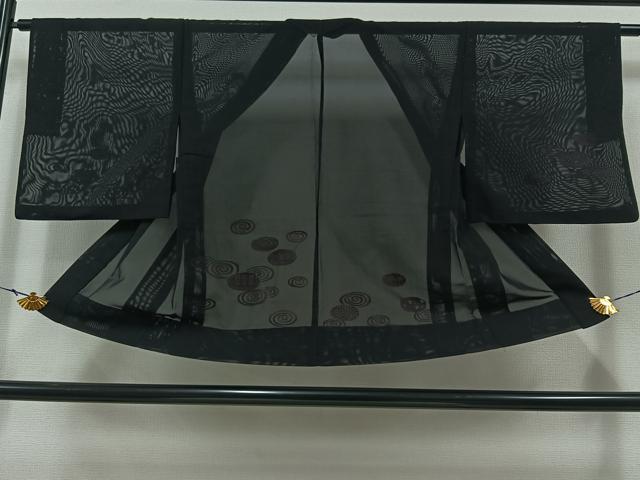 平和屋着物▽羽織 スリーシーズン 春夏秋 塵除け 流水文 正絹 逸品 AAAY7242jh