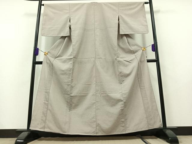 平和屋着物▽本塩沢 単衣 唐草文 正絹 逸品 AAAY7253jh