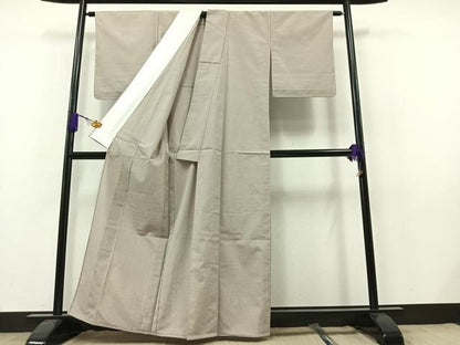 平和屋着物▽本塩沢 単衣 唐草文 正絹 逸品 AAAY7253jh