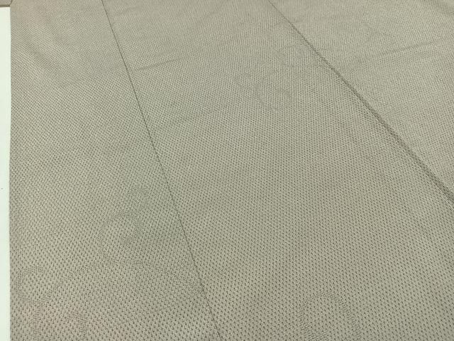 平和屋着物▽本塩沢 単衣 唐草文 正絹 逸品 AAAY7253jh
