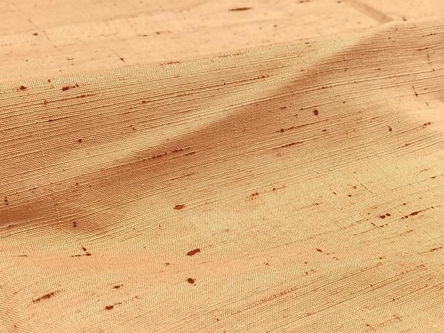 平和屋着物▽上質な紬 単衣 横段文 正絹 逸品 AAAY7256jh