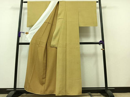平和屋着物▽上質な小紋 単衣 霞文 正絹 逸品 AAAY7273jh