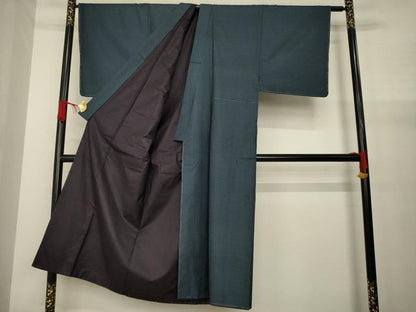 平和屋着物●男性 本場大島紬 アンサンブル 100亀甲 総詰め 正絹 逸品 AAAY7321ck