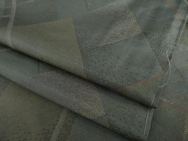 平和屋着物●本場大島紬　格子　正絹　逸品　AAAY7330ck