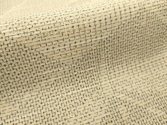 平和屋着物■上質な紬　幾何学文様　正絹　逸品　AAAY7492cs