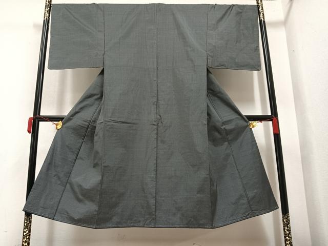 平和屋着物●男性　紬　アンサンブル　正絹　逸品　未使用　AAAY7926ph