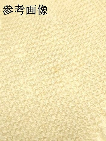 平和屋着物●和装小物　振袖用帯締め・帯揚げセット　総絞り　舞花文　金糸　撚り房　逸品　AAAY7974ay