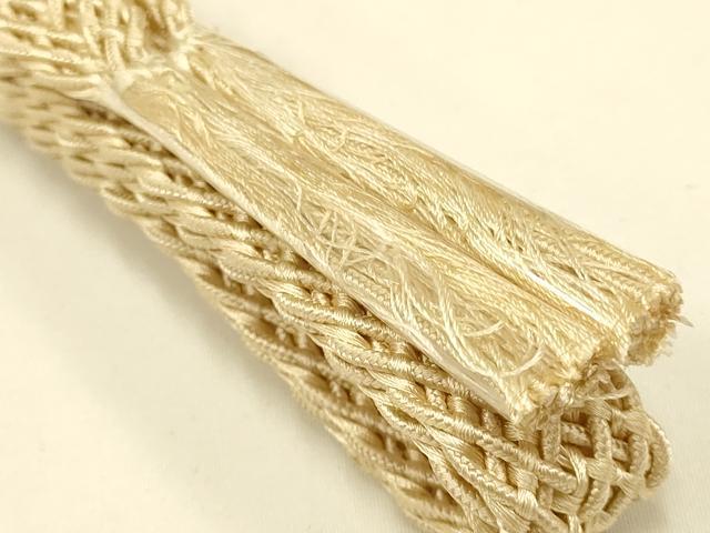 平和屋着物＊夏物 和装小物 帯締め・帯揚げセット レース組 花地紋 逸品 未使用 AAAY8005ay
